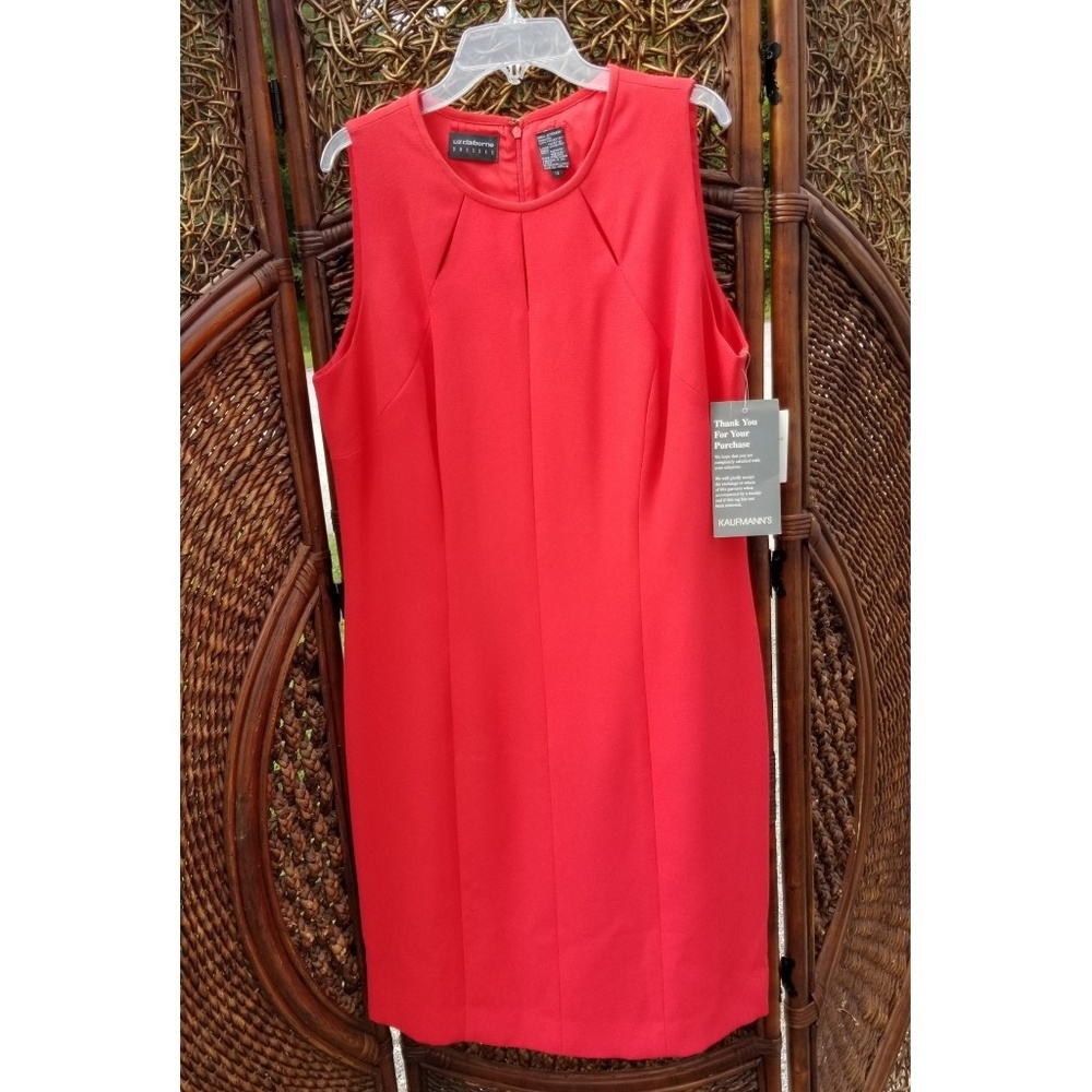 👗 Liz Claiborne Red Dress